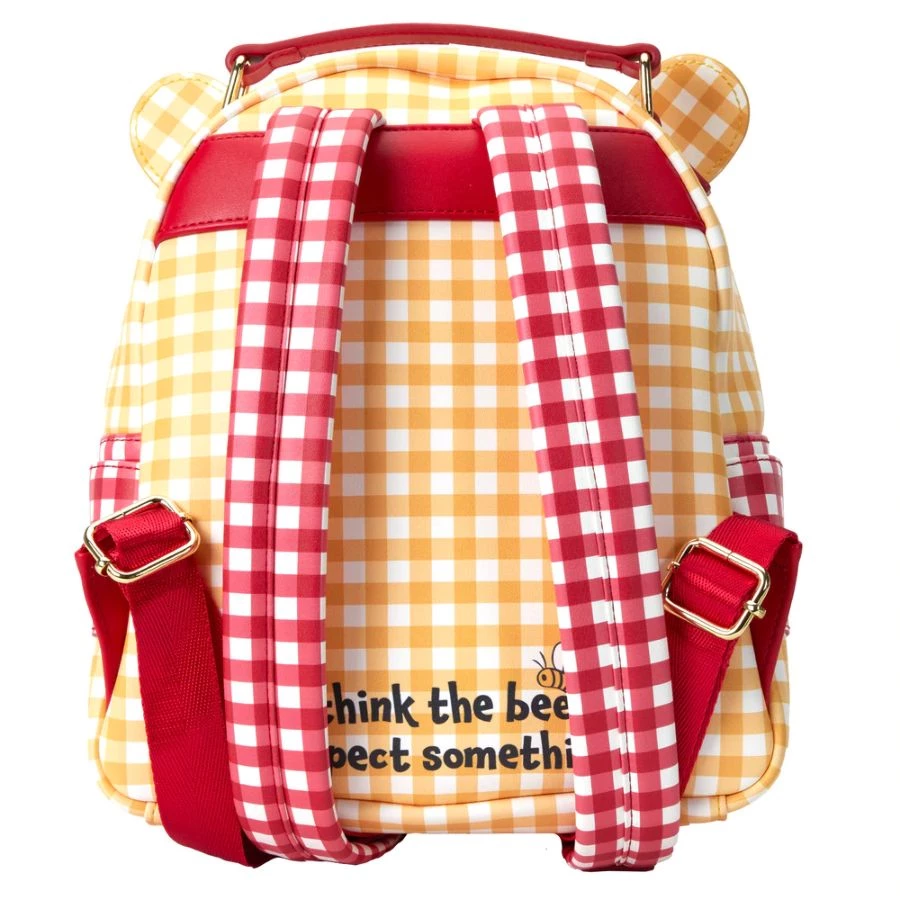Gametraders Rouse Hill Loungefly - Winnie The Pooh - Pooh Gingham Mini Backpack 8 Gametraders Rouse Hill Loungefly - Winnie The Pooh - Pooh Gingham Mini Backpack