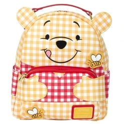 Gametraders Rouse Hill Loungefly - Winnie The Pooh - Pooh Gingham Mini Backpack