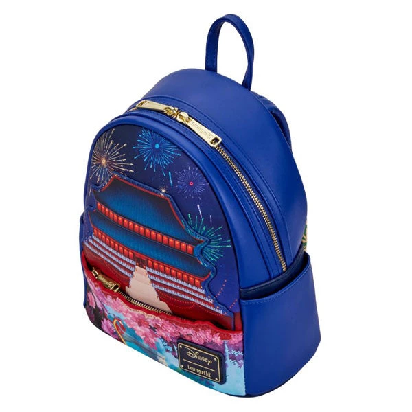 Gametraders Rouse Hill Loungefly - Mulan - Castle Light Up Mini Backpack 6 Gametraders Rouse Hill Loungefly - Mulan - Castle Light Up Mini Backpack