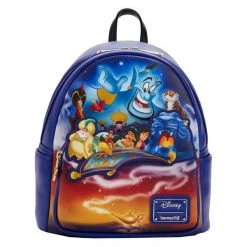 Gametraders Rouse Hill Loungefly - Aladdin (1992) - 30th Anniversary Mini Backpack