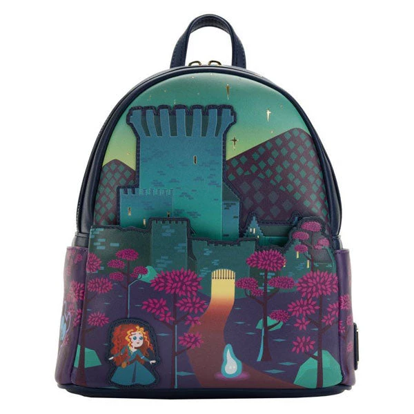 Gametraders Rouse Hill Loungefly - Brave - Castle Mini Backpack 3 Gametraders Rouse Hill Loungefly - Brave - Castle Mini Backpack