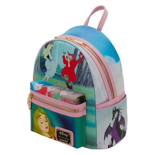 Gametraders Rouse Hill Loungefly - Sleeping Beauty - Princess Scene Mini Backpack 4 Gametraders Rouse Hill Loungefly - Sleeping Beauty - Princess Scene Mini Backpack
