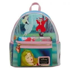 Gametraders Rouse Hill Loungefly - Sleeping Beauty - Princess Scene Mini Backpack