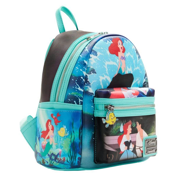 Gametraders Rouse Hill Loungefly - The Little Mermaid (1989) - Princess Scenes Mini Backpack 5 Gametraders Rouse Hill Loungefly - The Little Mermaid (1989) - Princess Scenes Mini Backpack