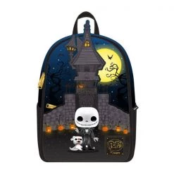 Gametraders Rouse Hill Loungefly - The Nightmare Before Christmas - Jack Skellington House Pop! Mini Backpack