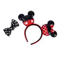Gametraders Rouse Hill Loungefly -Mickey Mouse - Mickey And Minnie Valentines Headband