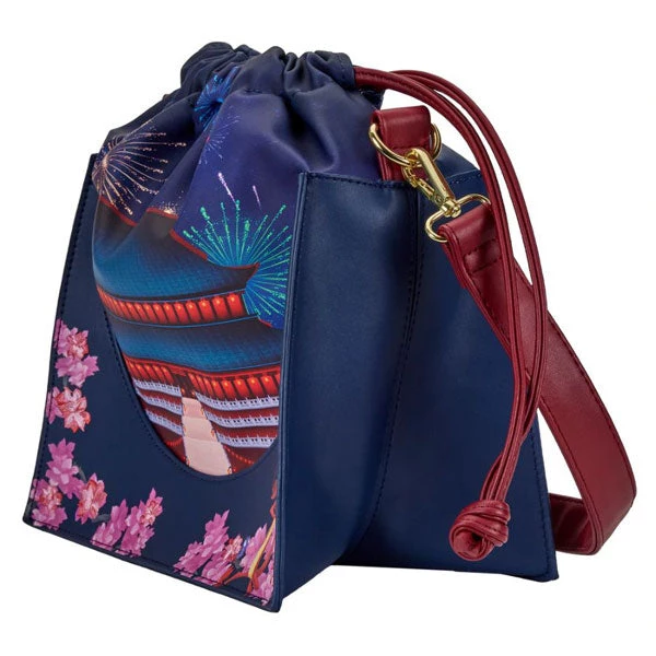Gametraders Rouse Hill Loungefly - Mulan - Castle Crossbody 4 Gametraders Rouse Hill Loungefly - Mulan - Castle Crossbody