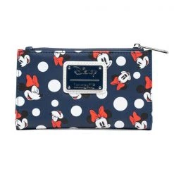 Gametraders Rouse Hill Loungefly - Disney - Minnie Mouse Polka Dots Navy Purse