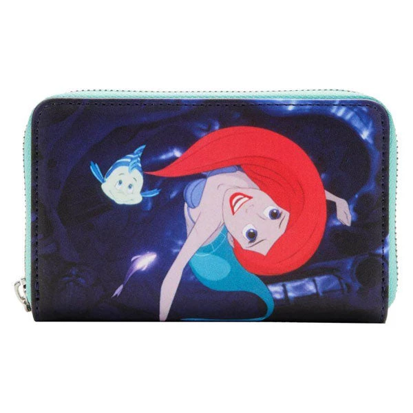 Gametraders Rouse Hill Loungefly - The Little Mermaid (1989) - Princess Scenes Zip Purse 3 Gametraders Rouse Hill Loungefly - The Little Mermaid (1989) - Princess Scenes Zip Purse