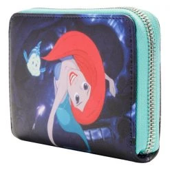 Gametraders Rouse Hill Loungefly - The Little Mermaid (1989) - Princess Scenes Zip Purse