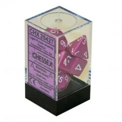 Gametraders Rouse Hill CHX 25427 Opaque Polyhedral Light Purple/white 7-Die Set