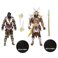 Gametraders Rouse Hill Mortal Kombat - Sub-Zero Vs Shao Khan 7" Action Figure 2-pack