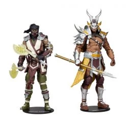 Gametraders Rouse Hill Mortal Kombat - Sub-Zero Vs Shao Khan 7" Action Figure 2-pack
