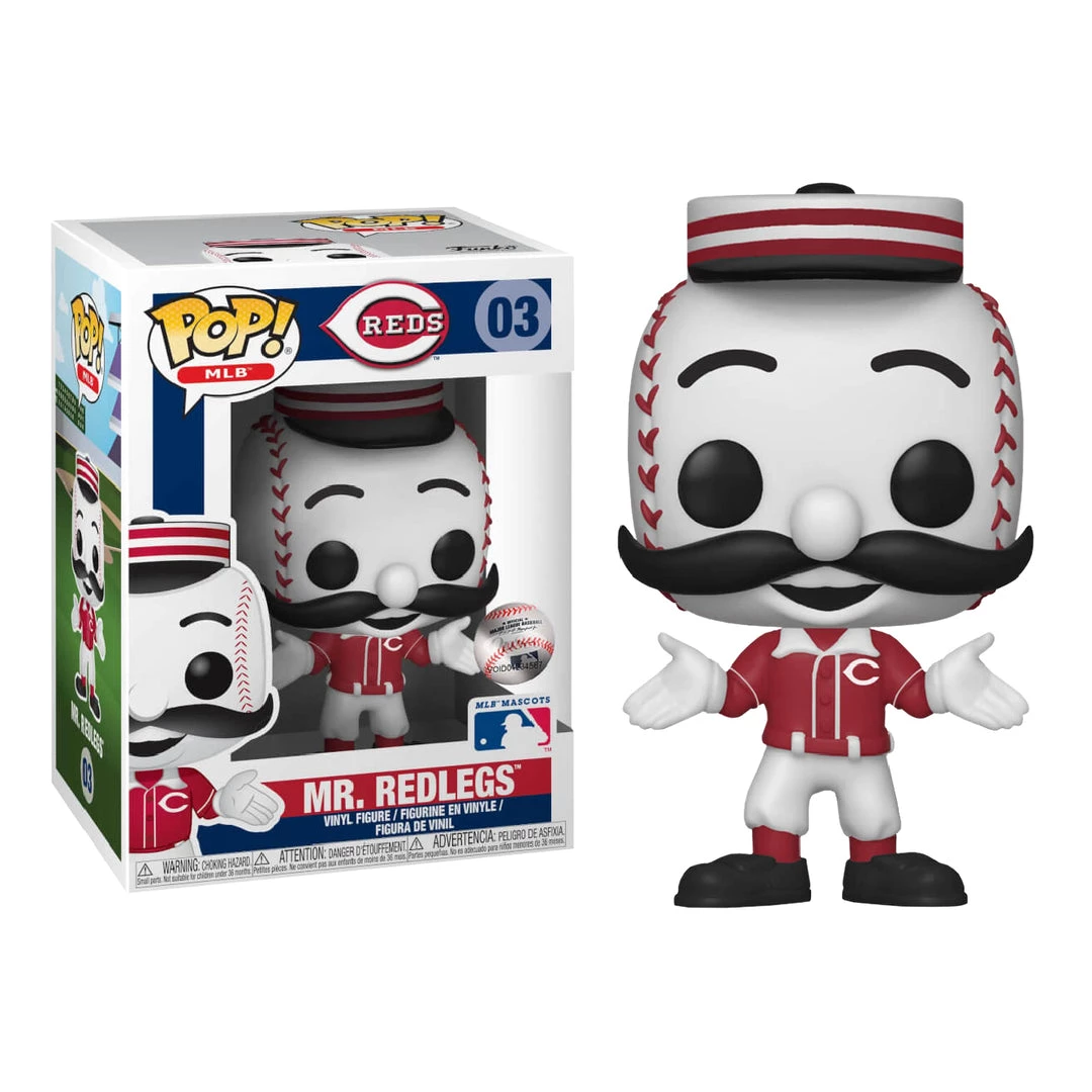 Gametraders Rouse Hill Pop Vinyls MLB - Mr Redlegs Pop! Vinyl 5 Gametraders Rouse Hill Pop Vinyls MLB - Mr Redlegs Pop! Vinyl