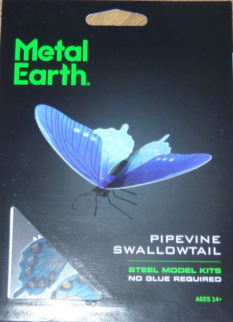 Gametraders Rouse Hill Metal Earth Butterfly Pipevine Swallowtail Hobby Central 4 Gametraders Rouse Hill Metal Earth Butterfly Pipevine Swallowtail Hobby Central