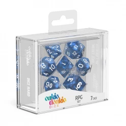 Gametraders Rouse Hill Oakie Doakie Dice RPG Solid Marble Blue Board Games