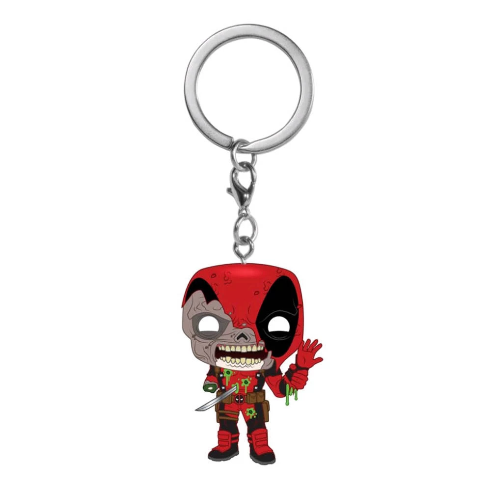 Gametraders Rouse Hill Pop Vinyls Marvel Zombies - Deadpool Pocket Pop! Keychain 4 Gametraders Rouse Hill Pop Vinyls Marvel Zombies - Deadpool Pocket Pop! Keychain