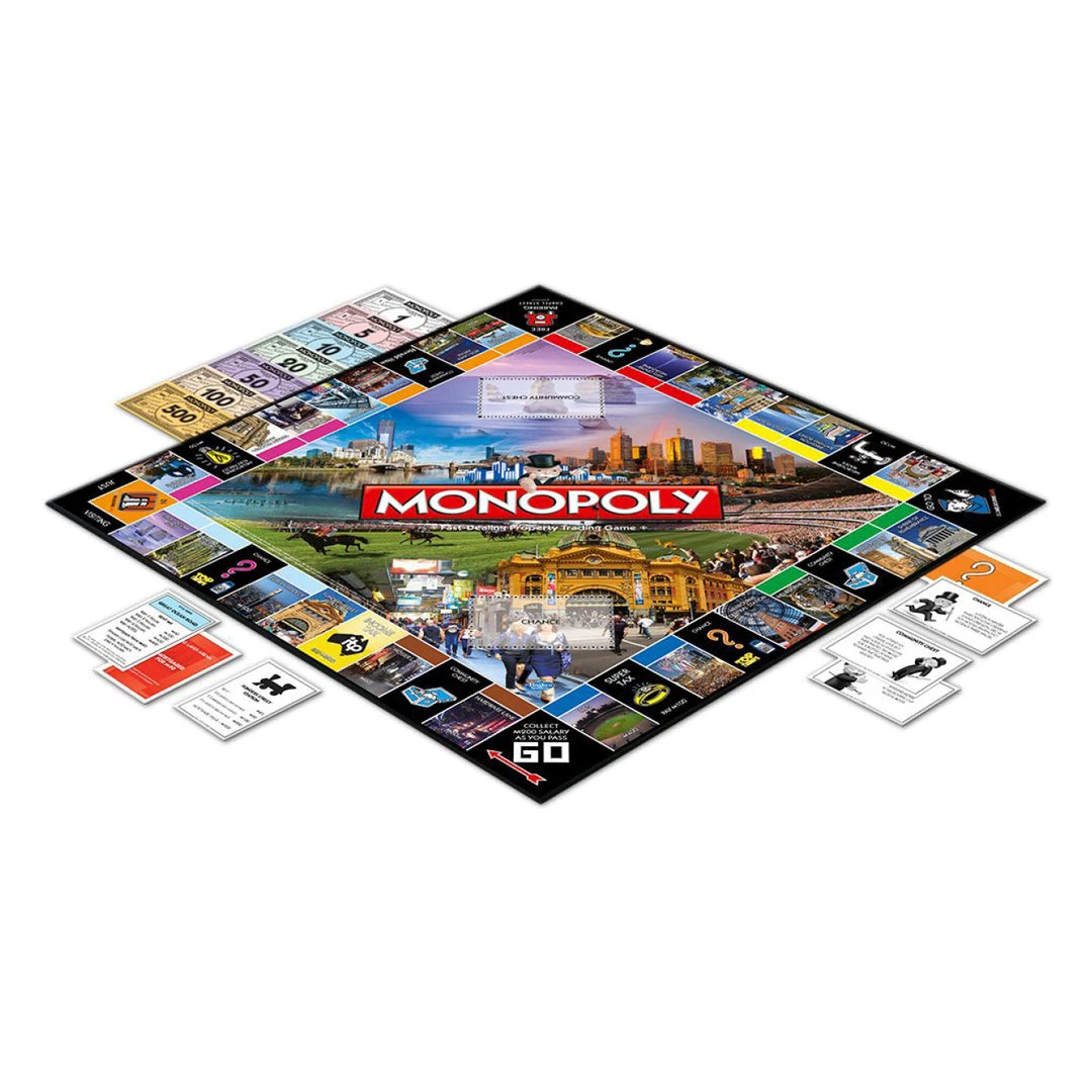 Gametraders Blacktown Monopoly - Melbourne Edition Board Games 4 Gametraders Blacktown Monopoly - Melbourne Edition Board Games