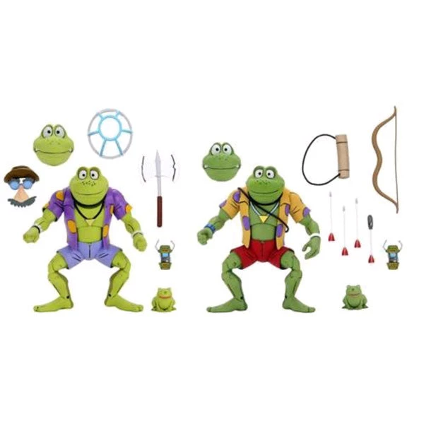 Gametraders Rouse Hill Collectables Teenage Mutant Ninja Turtles - Genghis & Rasputin Frog 7" Action Figure 2-pack 4 Gametraders Rouse Hill Collectables Teenage Mutant Ninja Turtles - Genghis & Rasputin Frog 7" Action Figure 2-pack