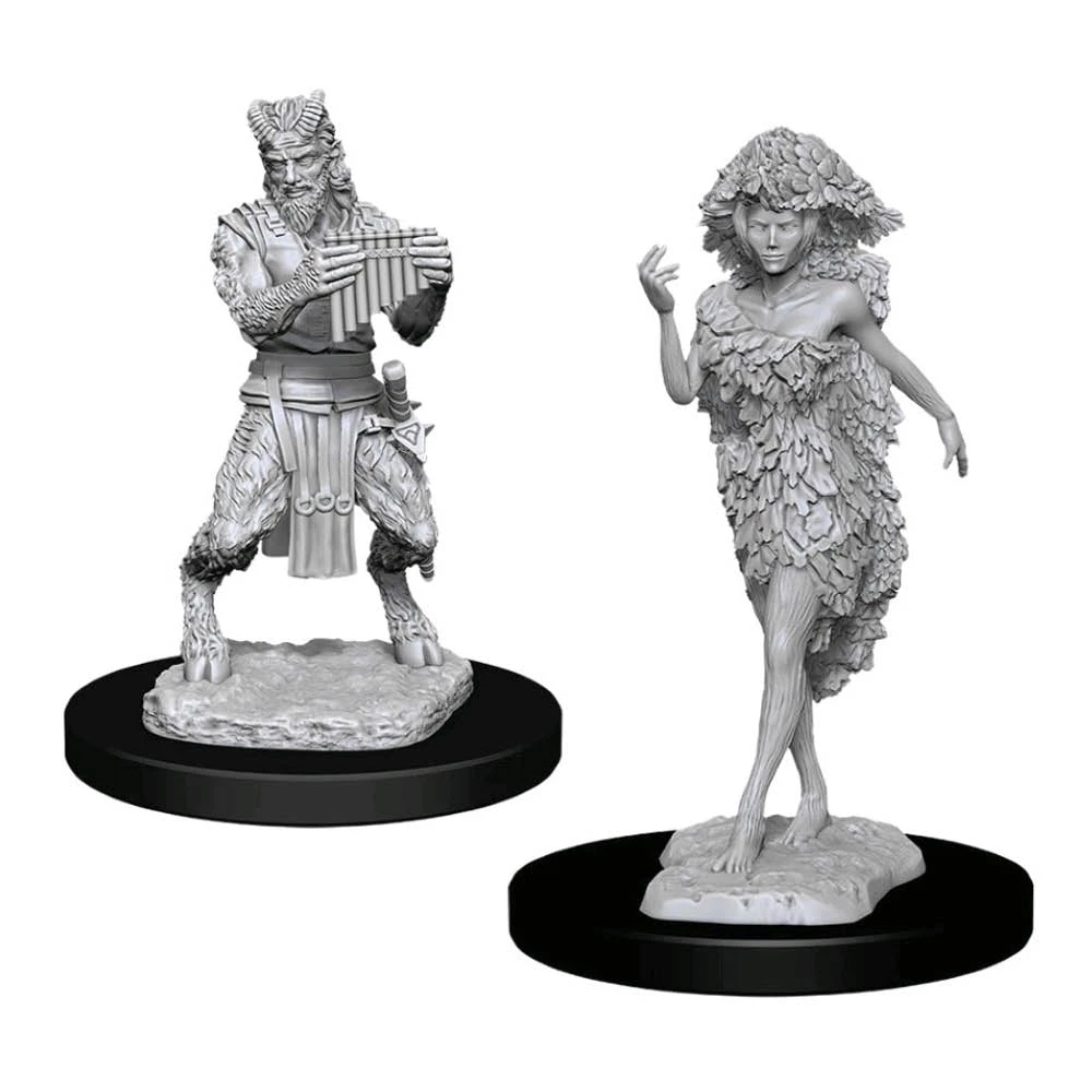 Gametraders Rouse Hill Dungeons & Dragons - Nolzur’s Marvelous Unpainted Minis: Satyr & Dryad 3 Gametraders Rouse Hill Dungeons & Dragons - Nolzur’s Marvelous Unpainted Minis: Satyr & Dryad