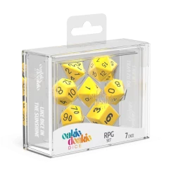 Gametraders Blacktown Oakie Doakie Dice RPG Set Solid-Yellow