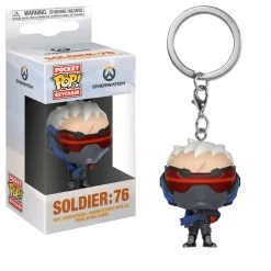 Gametraders Blacktown Pop Vinyls Overwatch - Soldier: 76 Pocket Pop! Keychain