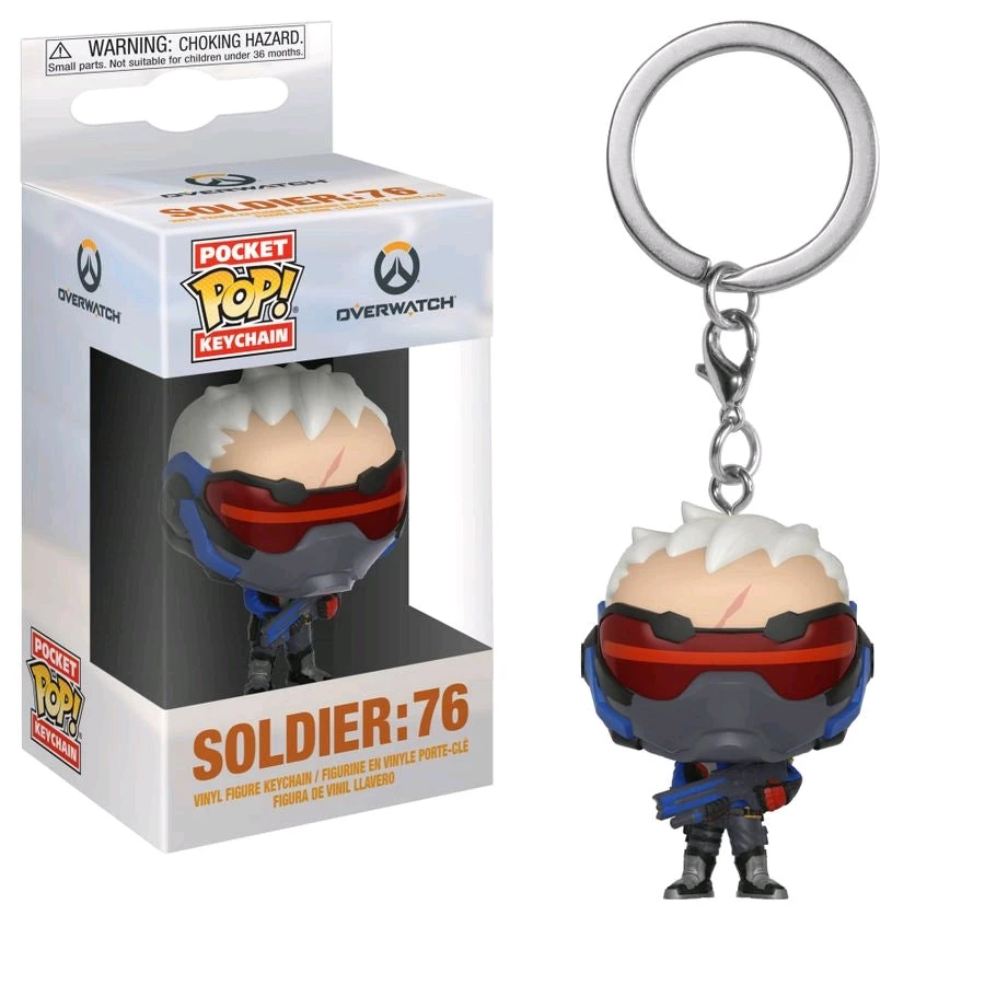Gametraders Blacktown Pop Vinyls Overwatch - Soldier: 76 Pocket Pop! Keychain 3 Gametraders Blacktown Pop Vinyls Overwatch - Soldier: 76 Pocket Pop! Keychain