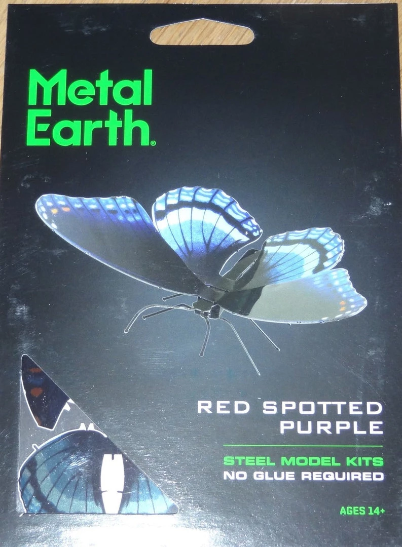 Gametraders Rouse Hill Hobby Central Metal Earth Butterfly Red Spotted 4 Gametraders Rouse Hill Hobby Central Metal Earth Butterfly Red Spotted