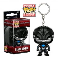 Gametraders Blacktown Pop Vinyls Power Rangers Movie - Black Ranger Pocket Pop! Keychain