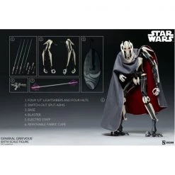 Gametraders Rouse Hill Collectables Star Wars - General Grievous 1:6 Scale Figure