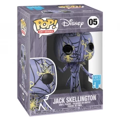 Gametraders Rouse Hill The Nightmare Before Christmas - Jack (Artist) Purple & Yellow Pop! Vinyl With Protector Pop Vinyls