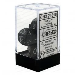 Gametraders Rouse Hill CHX 25318 Speckled Polyhedral Ninja 7-Die Set Board Games 5 Gametraders Rouse Hill CHX 25318 Speckled Polyhedral Ninja 7-Die Set Board Games