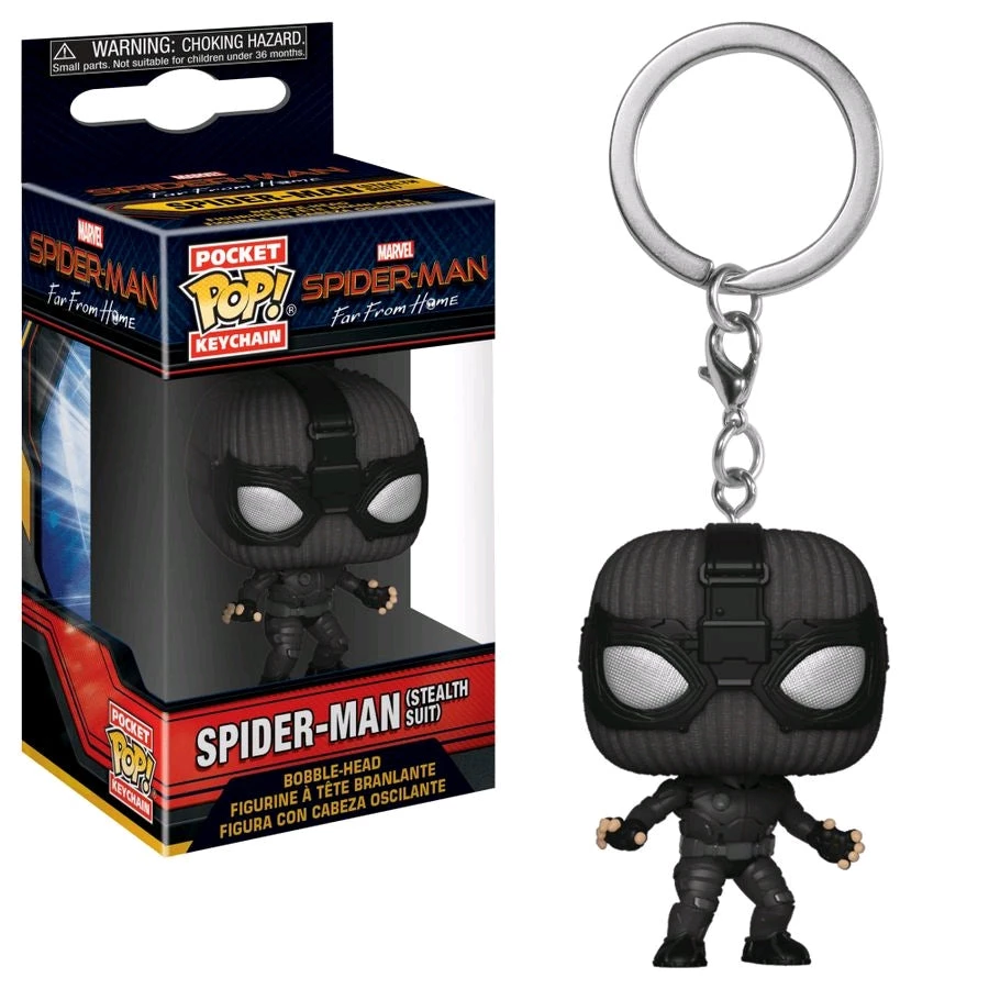 Gametraders Rouse Hill Pop Vinyls Spider-Man: Far From Home - Stealth Suit Pocket Pop! Keychain 3 Gametraders Rouse Hill Pop Vinyls Spider-Man: Far From Home - Stealth Suit Pocket Pop! Keychain