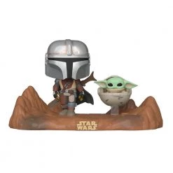 Gametraders Rouse Hill Pop Vinyls Star Wars: The Mandalorian - Mandalorian & Child Movie Moment Pop! Vinyl