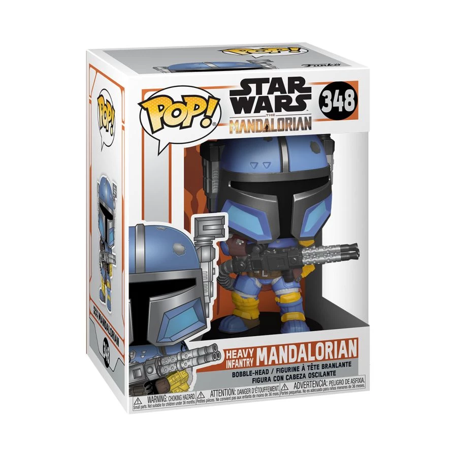Gametraders Rouse Hill Pop Vinyls Star Wars: The Mandalorian - Heavy Infantry Metallic US Exclusive Pop! Vinyl