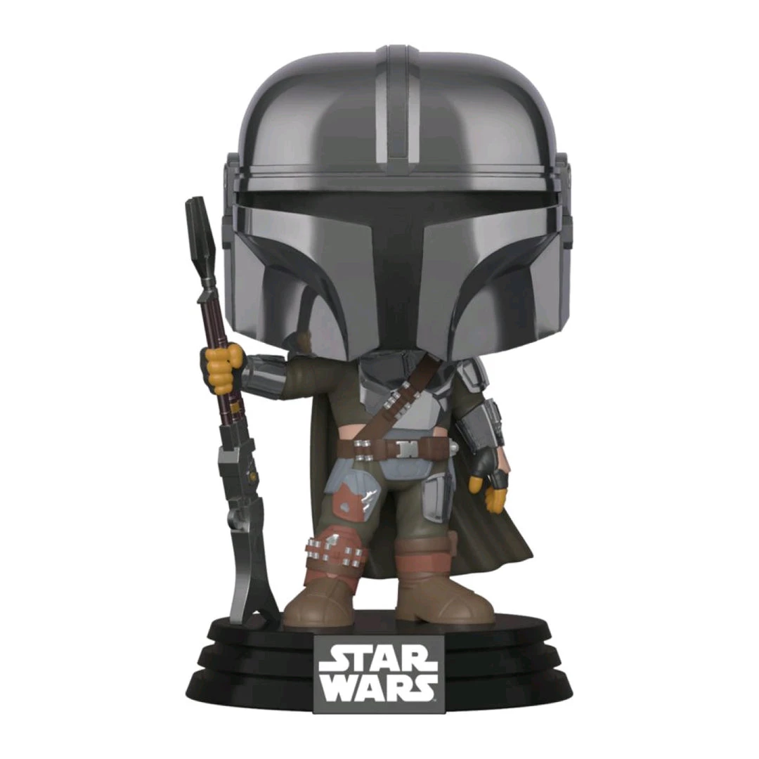 Gametraders Rouse Hill Pop Vinyls Star Wars: The Mandalorian - Mandalorian Chrome US Exclusive Pop! Vinyl 3 Gametraders Rouse Hill Pop Vinyls Star Wars: The Mandalorian - Mandalorian Chrome US Exclusive Pop! Vinyl