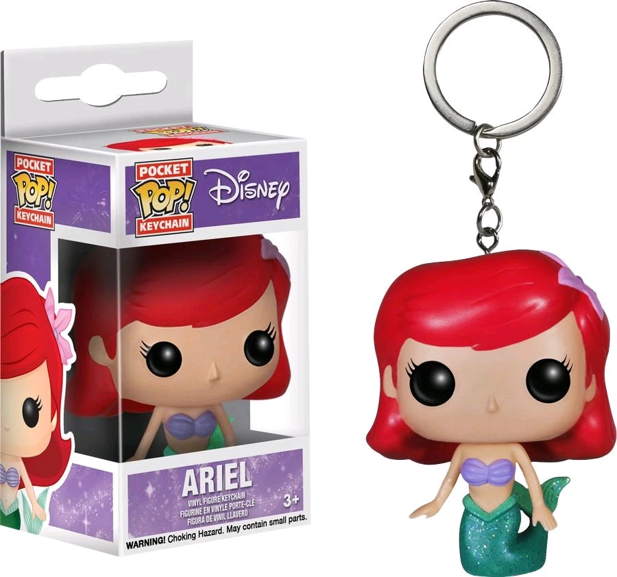 Gametraders Rouse Hill The Little Mermaid - Ariel Pocket Pop! Keychain Pop Vinyls 3 Gametraders Rouse Hill The Little Mermaid - Ariel Pocket Pop! Keychain Pop Vinyls