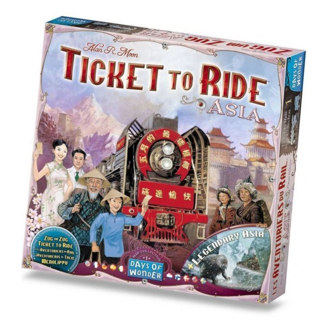 Gametraders Rouse Hill Ticket To Ride Map Collection Vol 1 Asia 3 Gametraders Rouse Hill Ticket To Ride Map Collection Vol 1 Asia