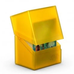Gametraders Rouse Hill Trading Cards Ultimate Guard Boulder Deck Case 100+ Standard Size Amber