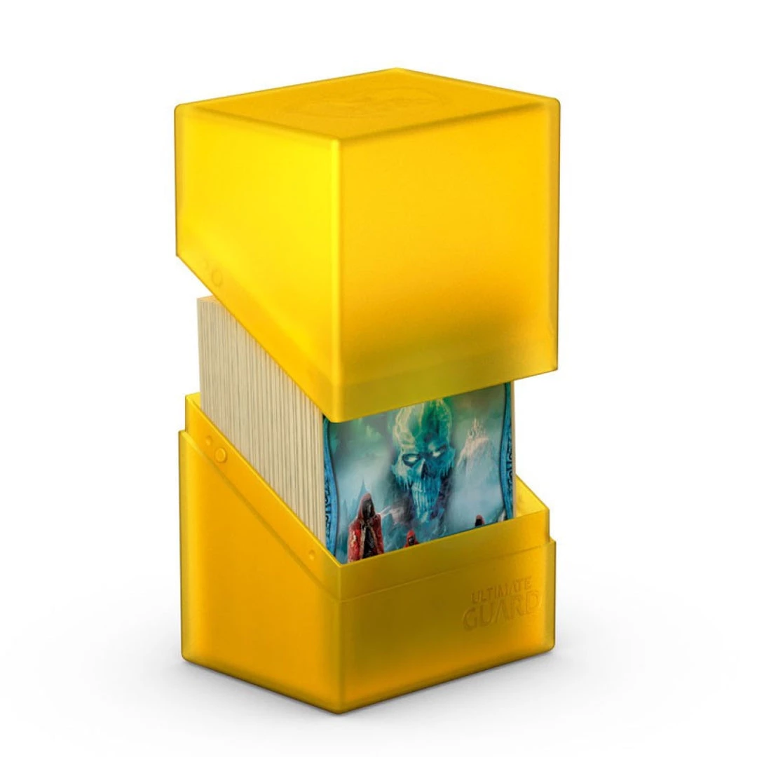Gametraders Rouse Hill Trading Cards Ultimate Guard Boulder Deck Case 100+ Standard Size Amber 5 Gametraders Rouse Hill Trading Cards Ultimate Guard Boulder Deck Case 100+ Standard Size Amber