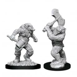 Gametraders Rouse Hill Dungeons & Dragons - Nolzur’s Marvelous Unpainted Minis: Unpainted Wereboar & Werebear