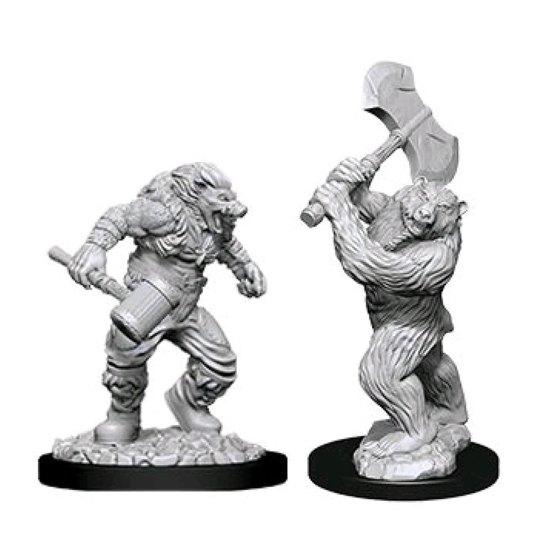Gametraders Rouse Hill Dungeons & Dragons - Nolzur’s Marvelous Unpainted Minis: Unpainted Wereboar & Werebear 3 Gametraders Rouse Hill Dungeons & Dragons - Nolzur’s Marvelous Unpainted Minis: Unpainted Wereboar & Werebear