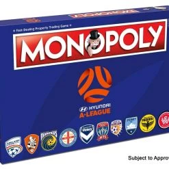 Gametraders Blacktown Board Games Monopoly - Hyundai A-League Edition