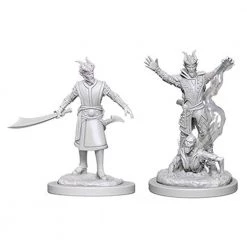 Gametraders Rouse Hill Dungeons & Dragons - Nolzur's Marvelous Unpainted Minis: Tiefling Male Warlock