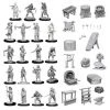 Gametraders Blacktown Wizkids - Unpainted Townspeople & Accessories 1 Gametraders Blacktown Wizkids - Unpainted Townspeople & Accessories