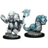 Gametraders Rouse Hill Wardlings - Ice Orc & Ice Worm Pre-Painted Mini Dungeons & Dragons