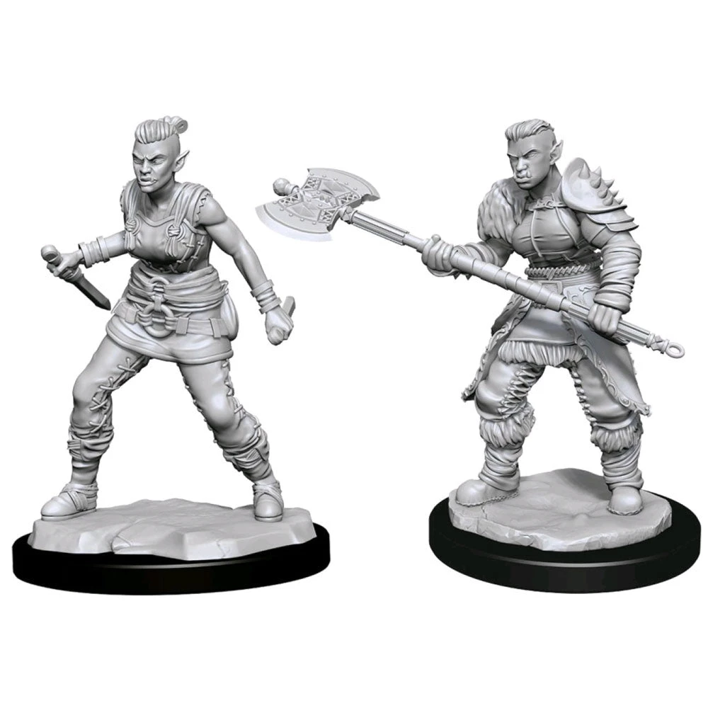 Gametraders Rouse Hill Dungeons & Dragons - Nolzur's Marvelous Unpainted Minis: Orc Barbarian Female 3 Gametraders Rouse Hill Dungeons & Dragons - Nolzur's Marvelous Unpainted Minis: Orc Barbarian Female