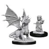Gametraders Rouse Hill Dungeons & Dragons - Nolzur's Marvelous Unpainted Minis: Silver Dragon Wyrmling & Halfling 1 Gametraders Rouse Hill Dungeons & Dragons - Nolzur's Marvelous Unpainted Minis: Silver Dragon Wyrmling & Halfling