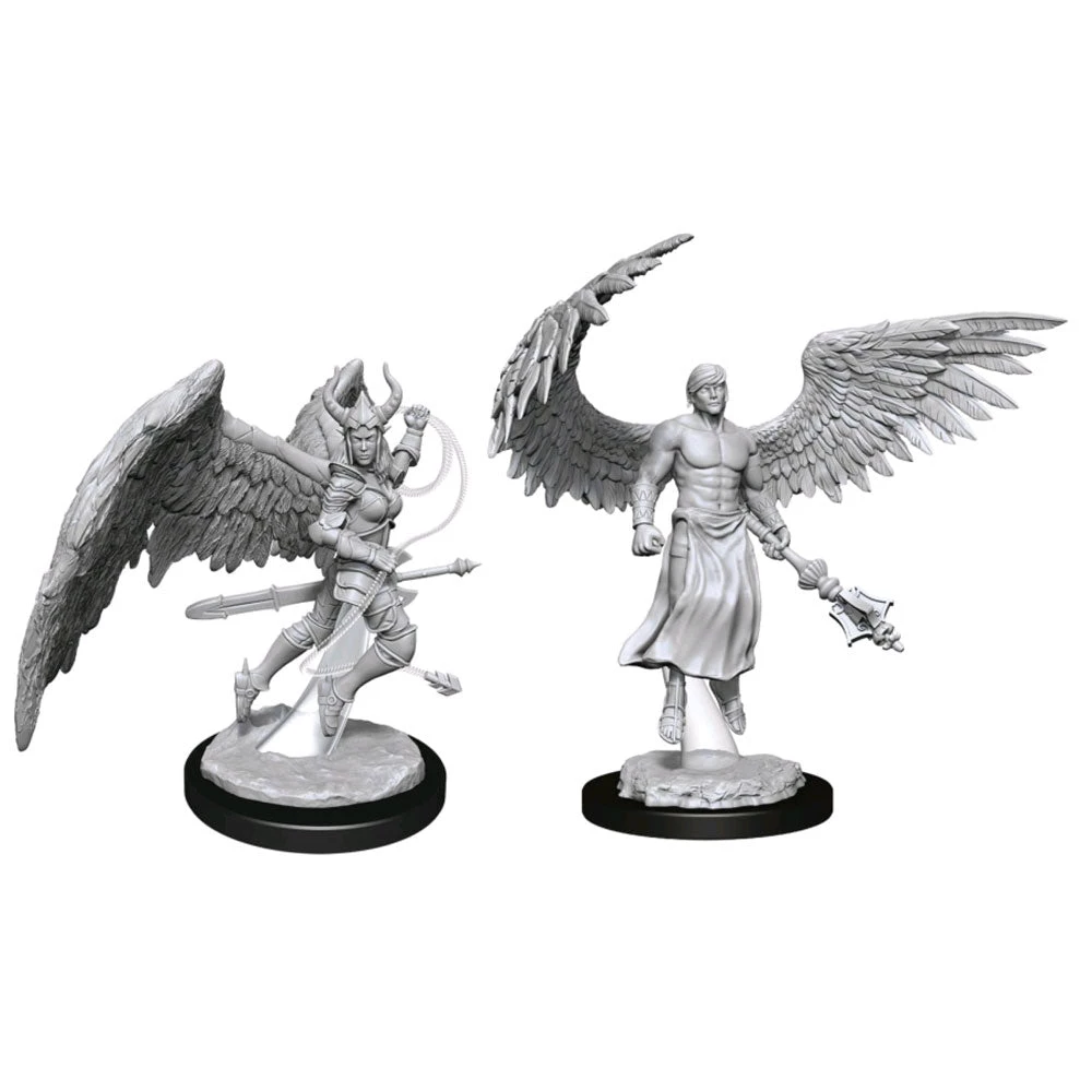 Gametraders Rouse Hill Dungeons & Dragons - Nolzur's Marvelous Unpainted Minis: Deva & Erinyes 3 Gametraders Rouse Hill Dungeons & Dragons - Nolzur's Marvelous Unpainted Minis: Deva & Erinyes
