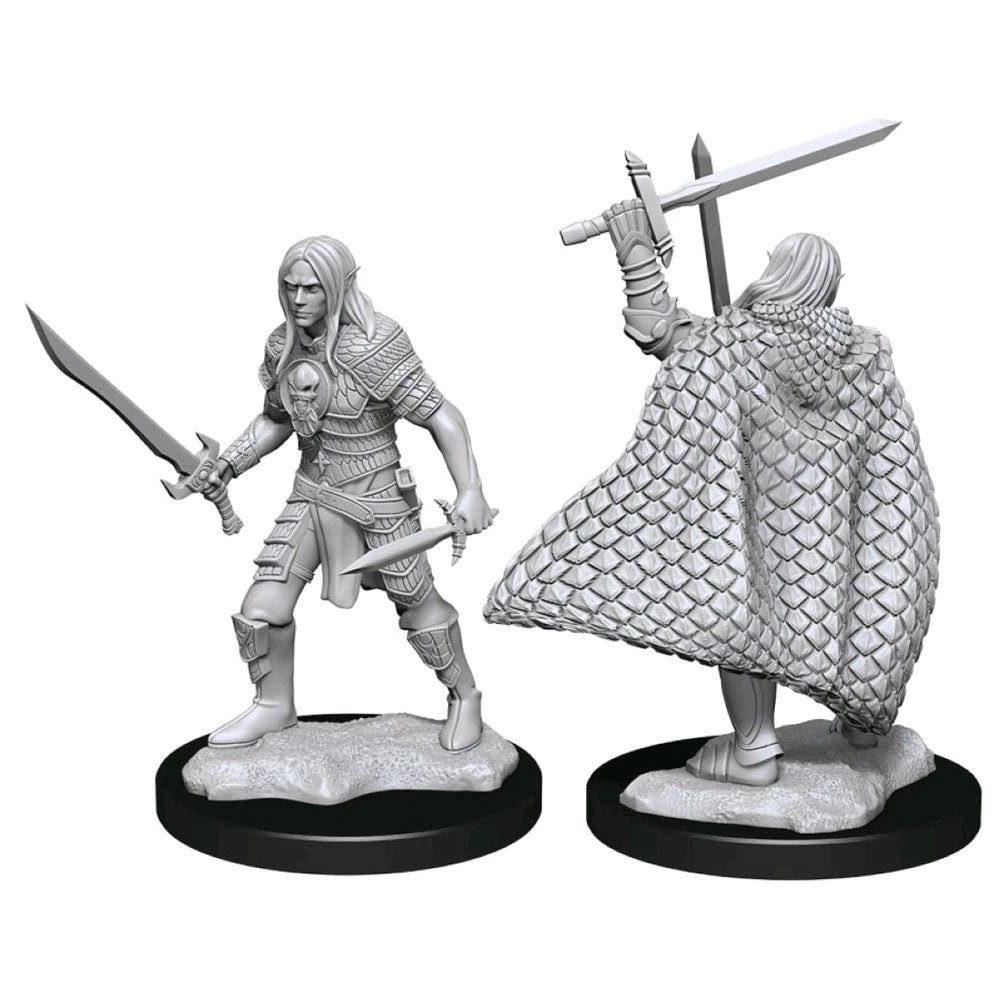 Gametraders Rouse Hill Dungeons & Dragons Pathfinder - Deep Cuts Unpainted Miniatures: Elf Fighter Male 3 Gametraders Rouse Hill Dungeons & Dragons Pathfinder - Deep Cuts Unpainted Miniatures: Elf Fighter Male